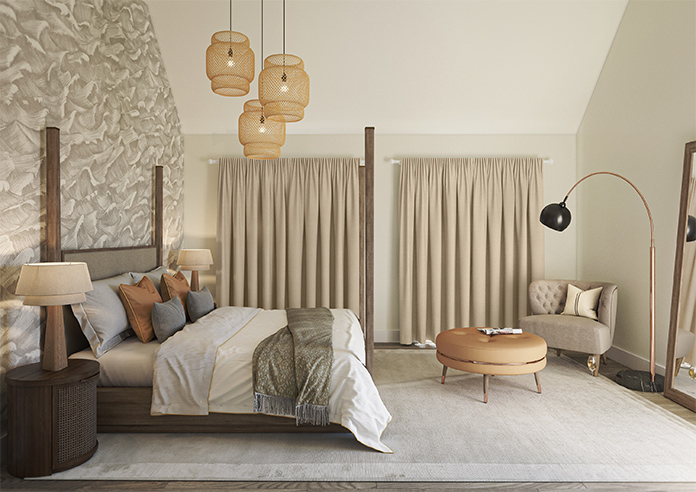 Faye, Seashell - Made to Measure Curtains - Image 15